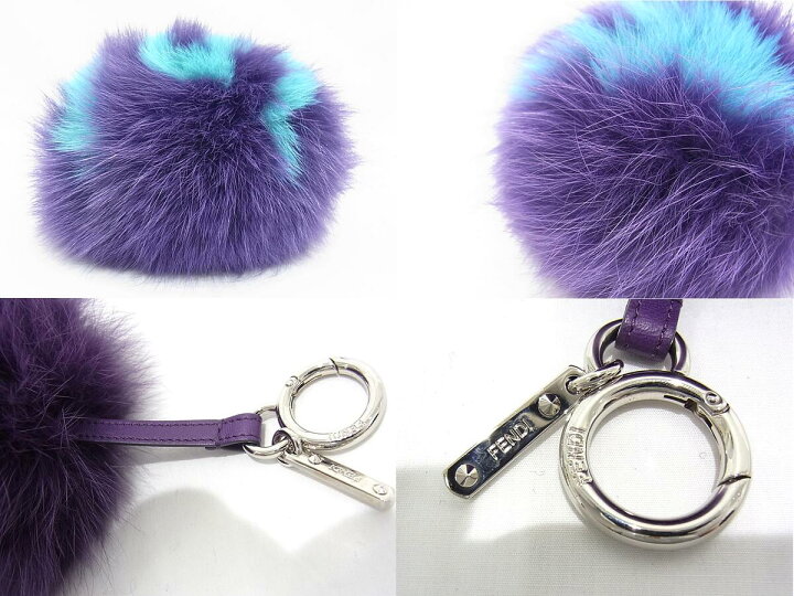 楽天市場】フェンディ FENDI ポンポンチャーム イニシャルMバッグ  