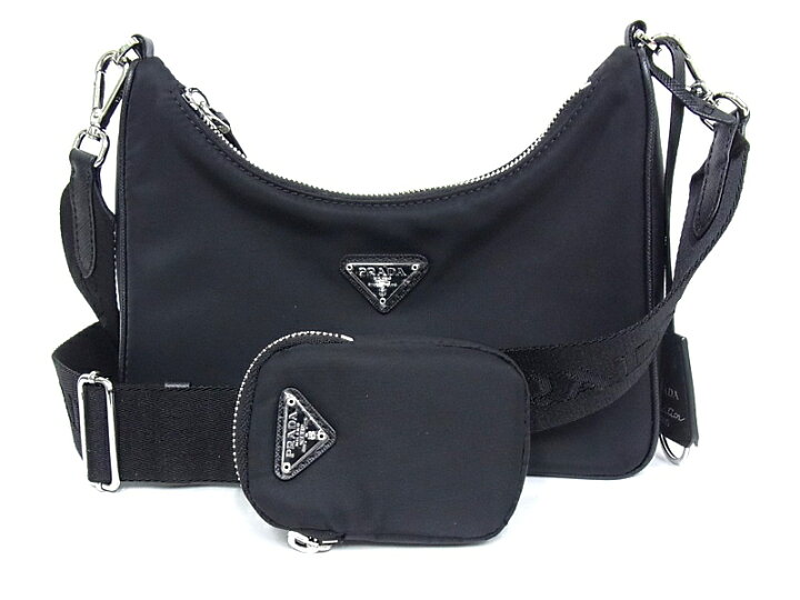 楽天市場】プラダ PRADA ナイロン ショルダーバッグ ブラック NERO 