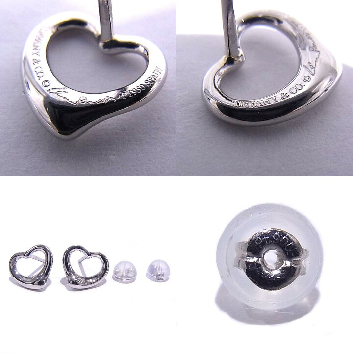 楽天市場】Tiffany & Co ティファニーPt950 プラチナ ピアスラビング 