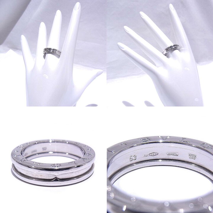 楽天市場】BVLGARI ブルガリ ビーゼロワン リング XSサイズ 指輪 B 