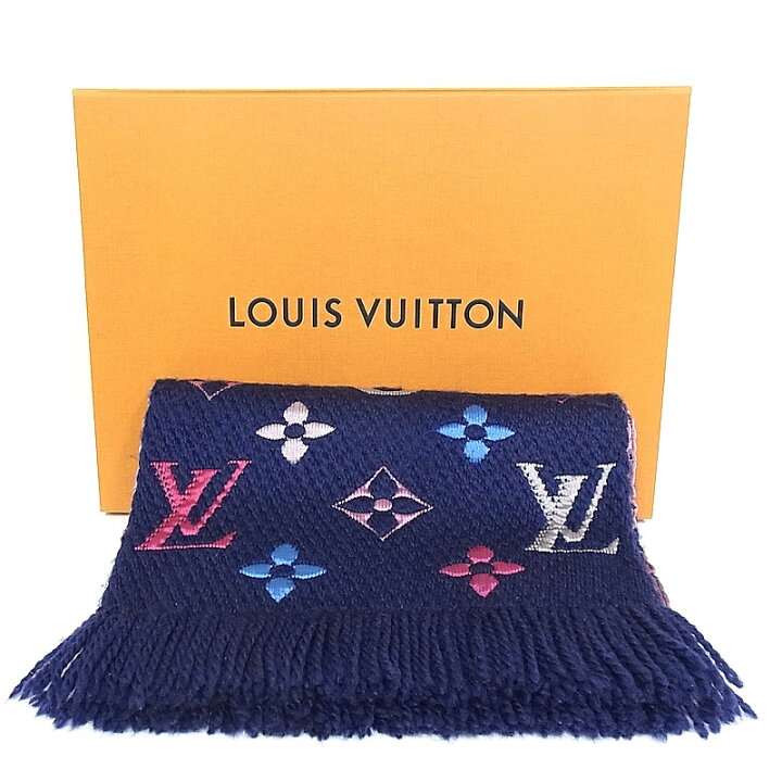 楽天市場】ルイヴィトン LOUIS VUITTON マフラーエシャルプ・ロゴ  