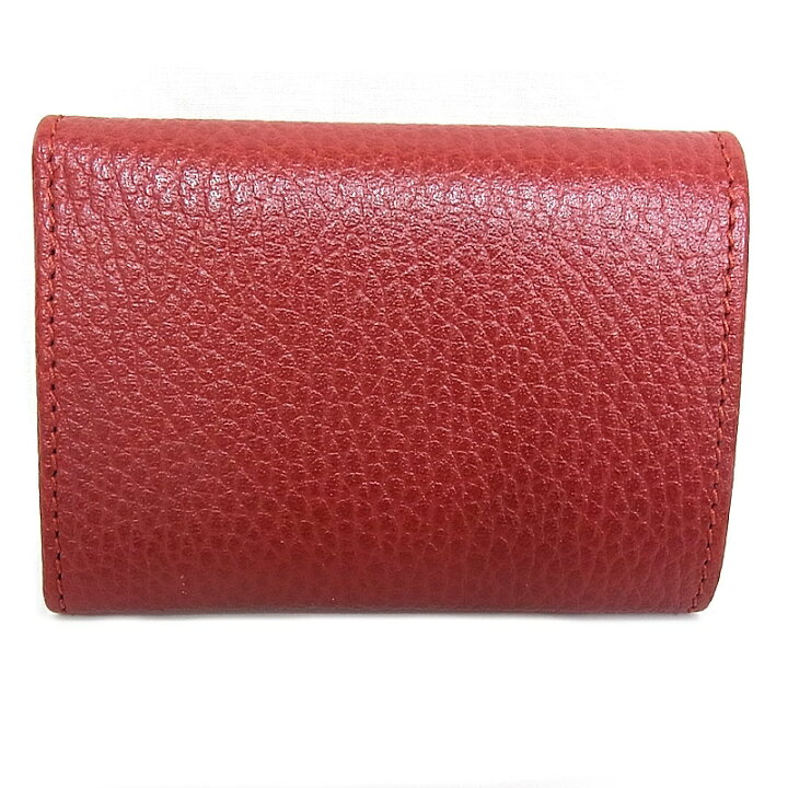 楽天市場】グッチ GUCCI 3つ折り財布 ホックボタン開閉式GG 