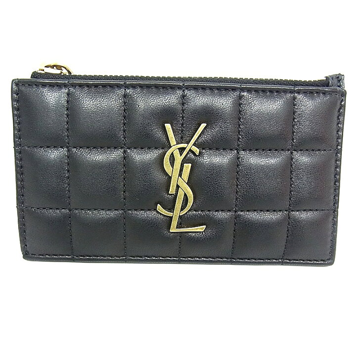楽天市場】サンローラン SAINT LAURENT YSL コインケースラムスキン 