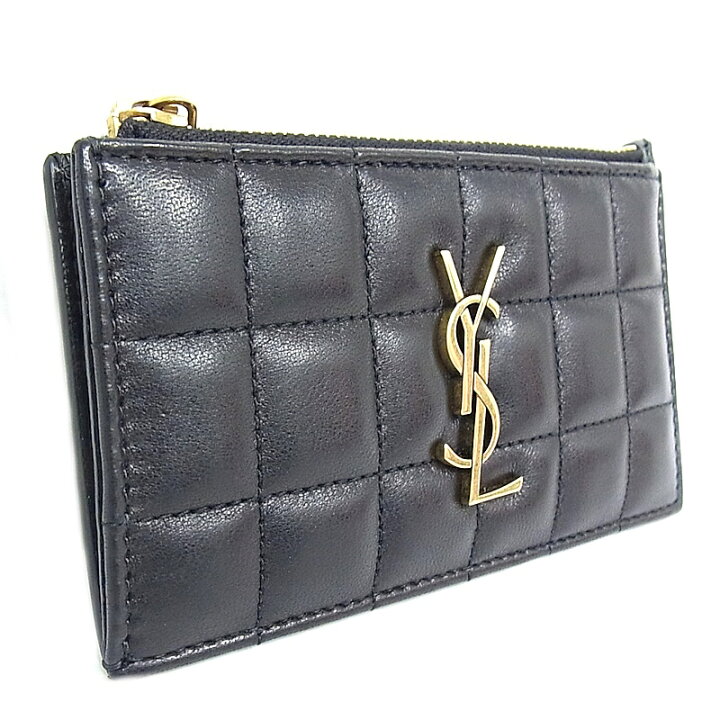 楽天市場】サンローラン SAINT LAURENT YSL コインケースラムスキン 