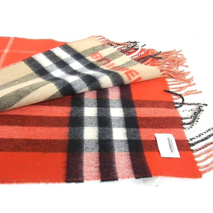 楽天市場】バーバリー Burberry カシミヤマフラー レディース メンズ  