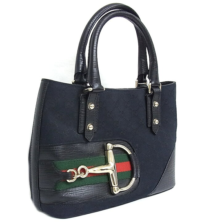 楽天市場】グッチ GUCCI 137475ホースビット ハンドバッグ シェリー 