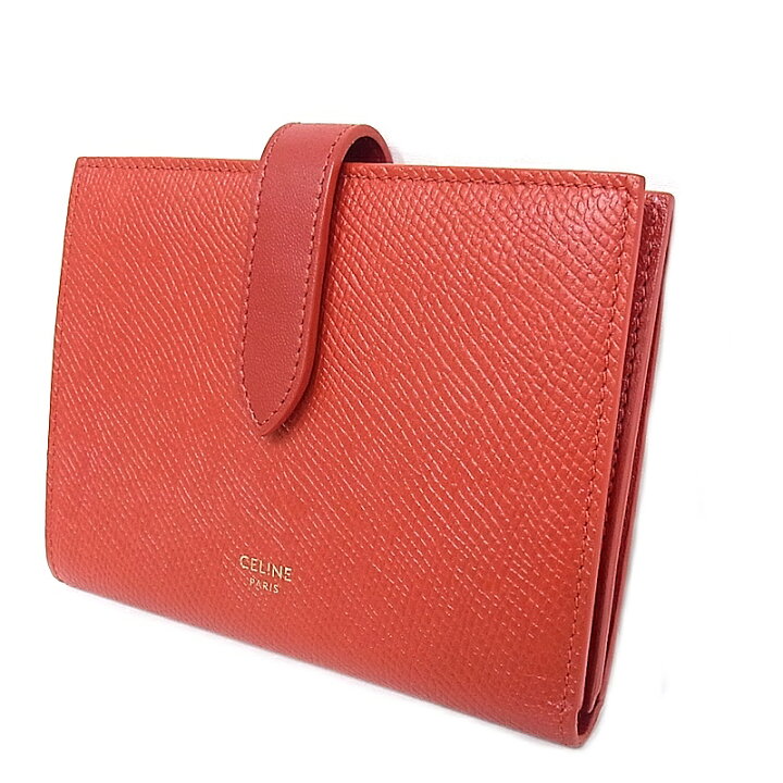楽天市場】セリーヌ celine 二つ折り財布ストラップ マルチ  