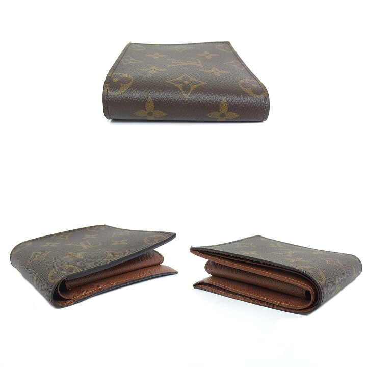 楽天市場】ルイヴィトン LOUIS VUITTON 二つ折り財布モノグラム M62288 