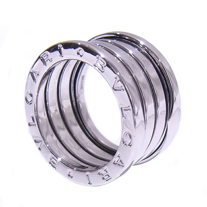 楽天市場】BVLGARI ブルガリ ビーゼロワンリング B-zero1 750WG 18K 