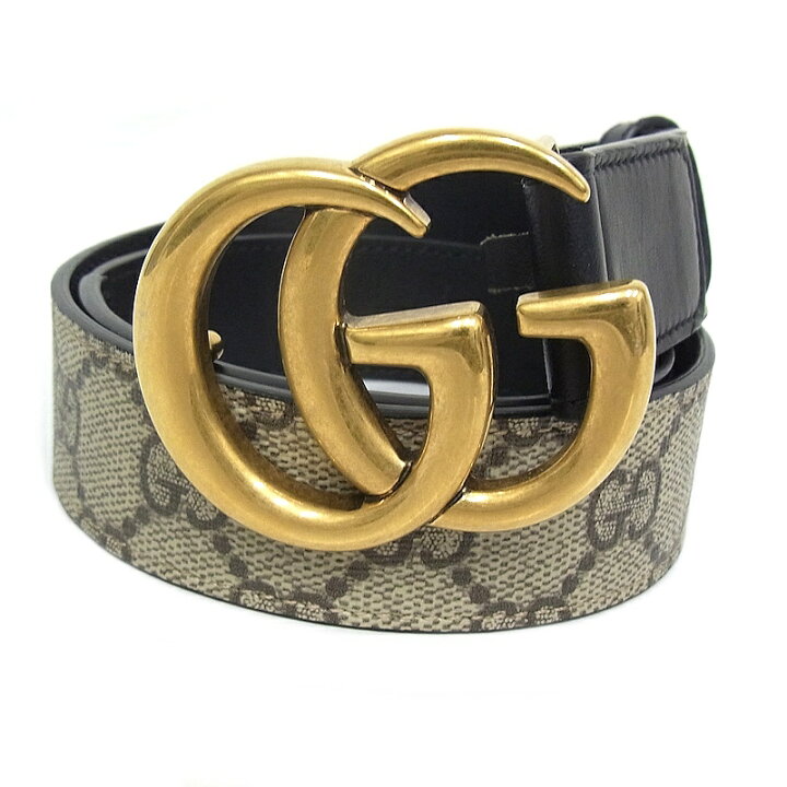 楽天市場】グッチ GUCCI ベルト レディースGGスプリームキャンバス  