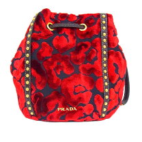 楽天市場】プラダ prada 巾着ポーチの通販