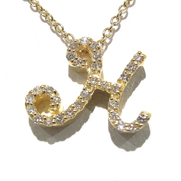 楽天市場】ponte vecchio ポンテヴェキオイニシャルH ダイヤ0.14ct 