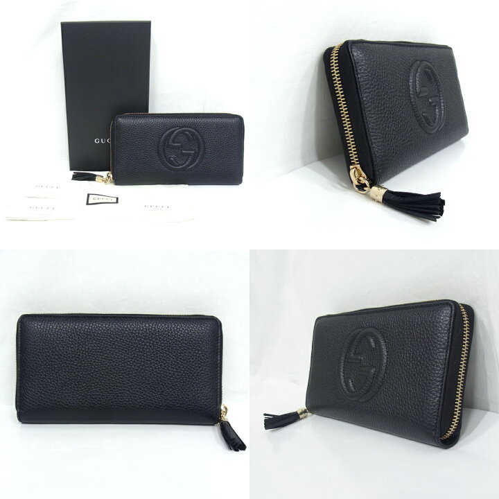 楽天市場】グッチ GUCCI ラウンドファスナー 長財布598187 ソーホー 