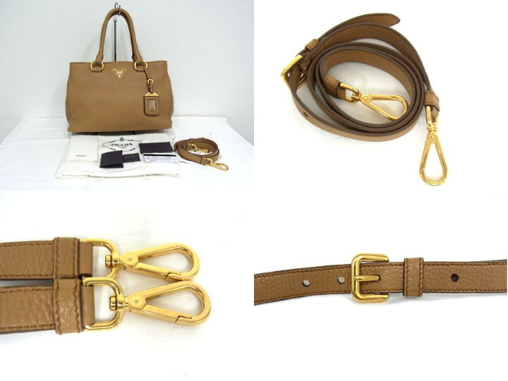 楽天市場】プラダ PRADA 1BA878 2WAYバッグ ヴィット ダイノ カーフ 