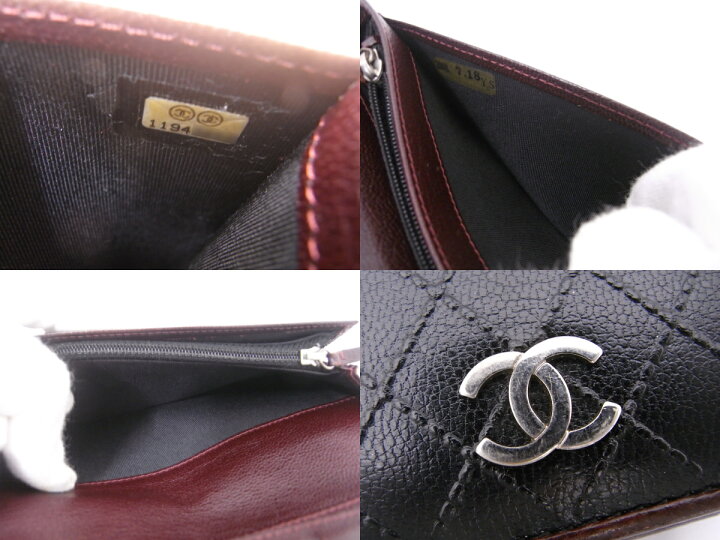 楽天市場】シャネル CHANEL 二つ折り長財布 ビコローレ A33911 