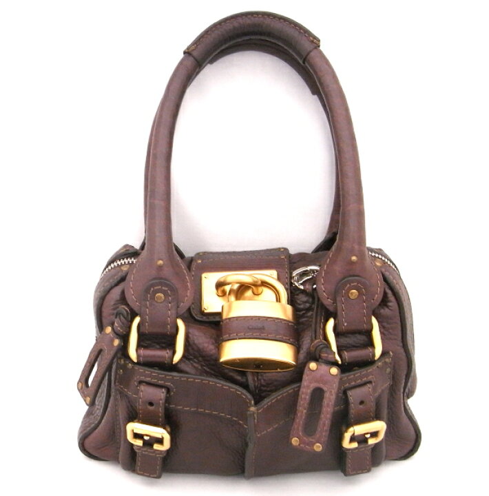 楽天市場】クロエ Chloe ハンドバッグ ミニパディントン 8SS083 ダーク  