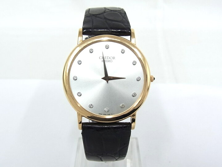 楽天市場】セイコー クレドール CREDOR 18KT PG ピンクゴールド 8J80 