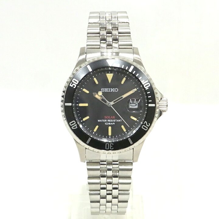 楽天市場】セイコー 流通限定モデル ソーラー SZEV012 SEIKO V157-HAD0 
