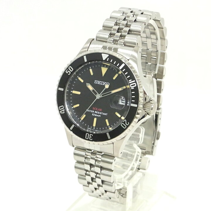 楽天市場】セイコー 流通限定モデル ソーラー SZEV012 SEIKO V157-HAD0 