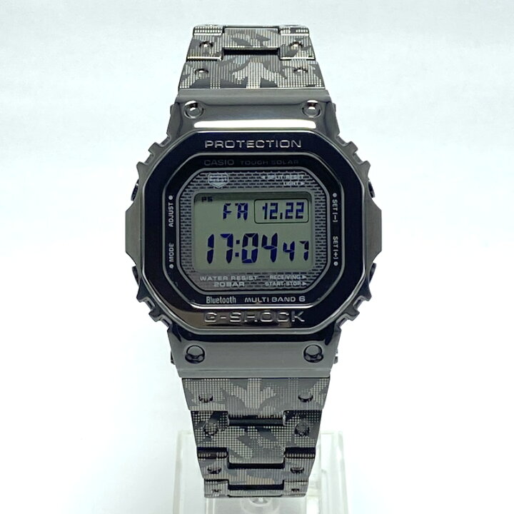 楽天市場】カシオ G-SHOCK フルメタル GMW-B5000EH-1JR 40周年  
