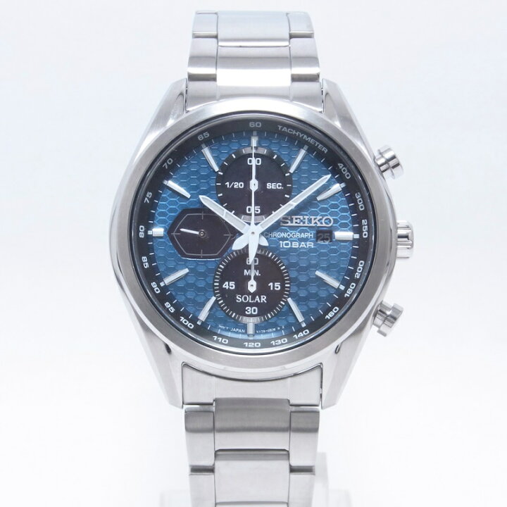 楽天市場】SEIKO セイコー逆輸入モデル SSC801P1 ソーラー クロノ 