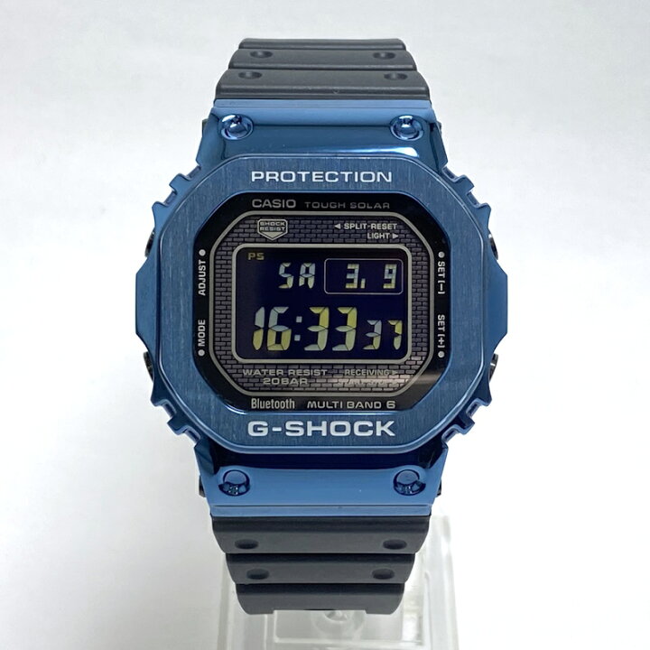 楽天市場】カシオ G-SHOCK フルメタル GMW-B5000G-2JF Buletooth 