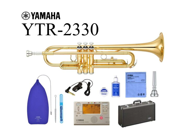 楽天市場】YAMAHA / YTR-2330 ヤマハ トランペット ゴールドラッカー 