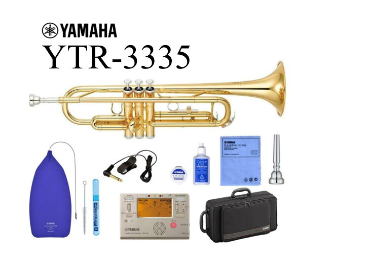 楽天市場】YAMAHA / YTR-3335 ヤマハ トランペット ゴールドラッカー 
