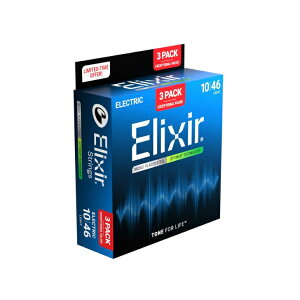 Elixir �G���N�T�[ �G���L�M�^�[�� 3�Z�b�g���� �v�����[�V�����p�b�N OPTIWEB Light .010-.046#16572 (19052 3�Z�b�g) �y�������K�i�z
