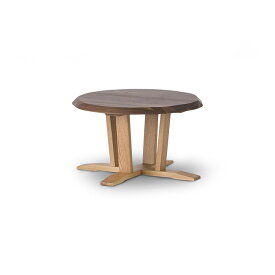 和風家具 ラウンドテーブル テーブル カフェテーブル ダイニングテーブル 幅60cm 高さ36cm おしゃれ 和モダン 木製 丸 ラウンド 北欧 『 くつろぎ-ラウンドテーブル60-L 』 リラックス八木研