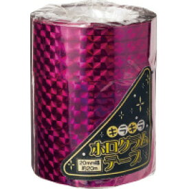 エヒメ紙工 ホログラムテープ　牡丹　幅20mm×約20m　(HOT-PE)　【1パック3巻入り】各色合計7個までのご注文はメール便での発送が可能。7個以上は宅配便に切り替わります。