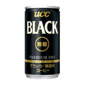 【配送条件あり】UCC UCC　BLACK無糖　185g×30缶　(501777)