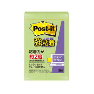 スリーエム ジャパン ポスト・イット強粘着ふせんパステルカラー 75×25mm 90枚×2 AG (500SS-AG)