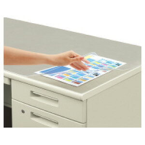 【配送条件あり】コクヨ デスクマット軟質W(オレフィン系樹脂) 透明 下敷き付 1600×800デスク用(マ1868M)(56008593)