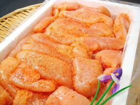 築地丸中　超粒々並切れ明太子無着色メガ盛り1kg！ お好み焼き もんじゃ