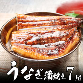 うなぎ 蒲焼き7尾（長焼き、1尾 約140g）静岡 焼津産【送料無料】北海道・沖縄へは700円加算 冬ギフト 人気 グルメ 節分 恵方巻 海鮮丼 自炊 手作りごちそう