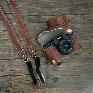FUJIFILM �J�����P�[�X PU���U�[ �P�[�X �x�mX100V X100F �n�C�N�I���e�B ���U�[�n�[�t�P�[�X �y�� ���U�[�P�[�X ��ʊJ�� �����^�ѕ֗� �o�b�e���[�����\ �t�W �x�m �J�����ی�P�[�X