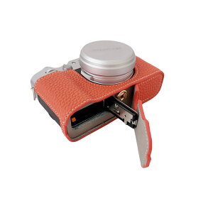 FUJIFILM �J�����P�[�X �t�W �x�m X100VI ��p PU���U�[ �P�[�X �y�� ���U�[�P�[�X �n�C�N�I���e�B ���U�[�n�[�t�P�[�X ��ʊJ�� �����^�ѕ֗� �o�b�e���[�����\ �x�m �J�����ی�P�[�X
