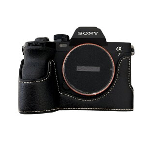 ��჌�t �J�����P�[�X Sony A7M4 A7R5 A7S3 A1 �p ���U�[ �P�[�X ������� �V���v�� �����h�~ ��ʊJ�� �o�b�e���[�����\ �X�g���b�v���t�� �J�����ی� SONY �\�j�[ �P�[�X �J�o�[