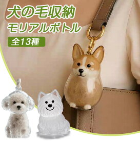 ＼★2点10％OFF&3点15％OFF／ 犬 ペット毛 保存ボトル メモリアルグッズ 毛玉 キーホルダー 透明 記念 犬種別 おしゃれ ギフト アクセサリー メモリアル 携帯用 思い出グッズ 供養アクセサリー びん 入れ物 ケース ポーチ プレゼント 誕生日 記念日 ペットグッズ 送料無料
