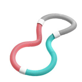 【2025夏新登場】フラフープ ソフト ダイエット 大人用 有酸素運動 脂肪燃焼 健康器具 腹筋 トレーリング スプリングフラフープ 折りたたみ式 ポータブル エクササイズグッズ ウエスト 背中 脚 胸 エクササイズ 筋トレ 男女兼用