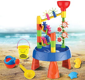 水遊び テーブル おもちゃ 子供 砂遊び 夏 水あそび 脚付き 足付き 子ども こども 幼児 子供 キッズ 室内 アウトドア 海水浴 ビーチ 保育園 幼稚園 小学生