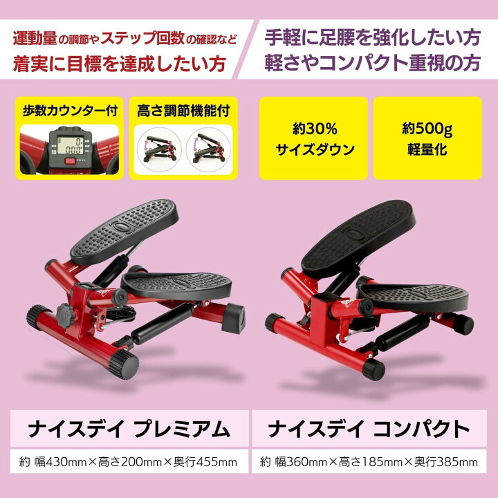 公式】Shop Japan(ショップジャパン) 健康ステッパー ナイスデイ 省 