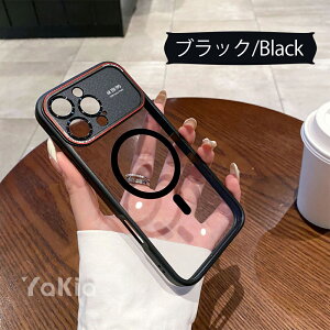 MagSafe Ή iPhone16 Pro Max P[X NA  iPhone15 iPhone14 iPhone13 gуP[X ϏՌ iPhone ACz ACtH 16 15 14 13 Pro Max P[X NAJo[ CX[dΉ wh~ ϏՌ 