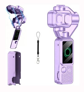 Osmo Pocket 4P �ی�P�[�X DJI Osmo Pocket 4 Pro �Ή� �ی�J�o�[ �t���J�o�[ �W���o�������Y�J�o�[ 360°�S���ʕی� ��ʕی� ���C�J�� �X�g���b�v�t �y�� �Ռ��z�� �h�o ���h�~ �g�ѕ֗� �A�E�g�h�A