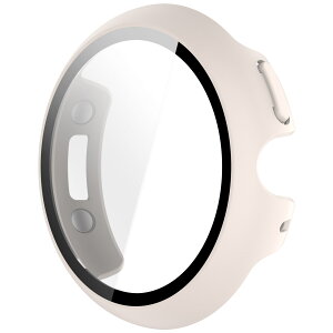 �y�P�[�X���O�����[�d�\�zGoogle Pixel Watch 4 (2025) 41mm 45mm �Ή� �P�[�X �ی�P�[�X �[�d�\ �S�ʕی� �����K���X�t�B���� ��̌^ PC+TPE ��d�\�� �����݌v ���� �Ռ� �h�~ �J�o�[ �O�[�O�� �s