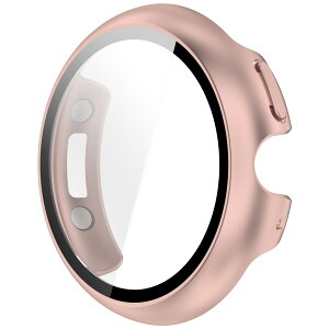 �y�P�[�X���O�����[�d�\�zGoogle Pixel Watch 4 (2025) 41mm 45mm �Ή� �P�[�X �ی�P�[�X �[�d�\ �S�ʕی� �����K���X�t�B���� ��̌^ PC+TPE ��d�\�� �����݌v ���� �Ռ� �h�~ �J�o�[ �O�[�O�� �s