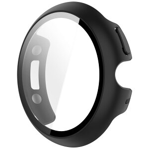 �y�P�[�X���O�����[�d�\�zGoogle Pixel Watch 4 (2025) 41mm 45mm �Ή� �P�[�X �ی�P�[�X �[�d�\ �S�ʕی� �����K���X�t�B���� ��̌^ PC+TPE ��d�\�� �����݌v ���� �Ռ� �h�~ �J�o�[ �O�[�O�� �s