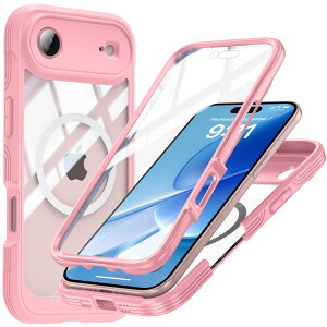 iPhone 17V[Y p P[X iPhone 17 Pro Max iPhone 17 Air ʃP[X P[X NA MagSafeΉ ӂ X}zP[X 2025 9HKX tJo[ 360°Sgی CX[dΉ ϏՌ