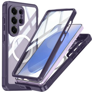 GalaxyS26 �V���[�Y ��p �P�[�X GalaxyS26 S26ultra S26 Plus ���ʃP�[�X �����P�[�X �N���A MagSafe�Ή� �M�����N�V�[ �X�}�z�P�[�X 2026 9H�����K���X �t���J�o�[ 360°�S�g�ی� ���C�����X�[�d�Ή� �ϏՌ�